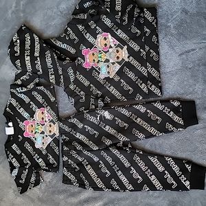 NWT PUMA x L.O.L. Surprise! Toddler Fleece Pullover + Jogger Set *Bonus t-shirt*